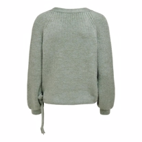 ONLY Wrap Strik Cardigan Mia Granite Green